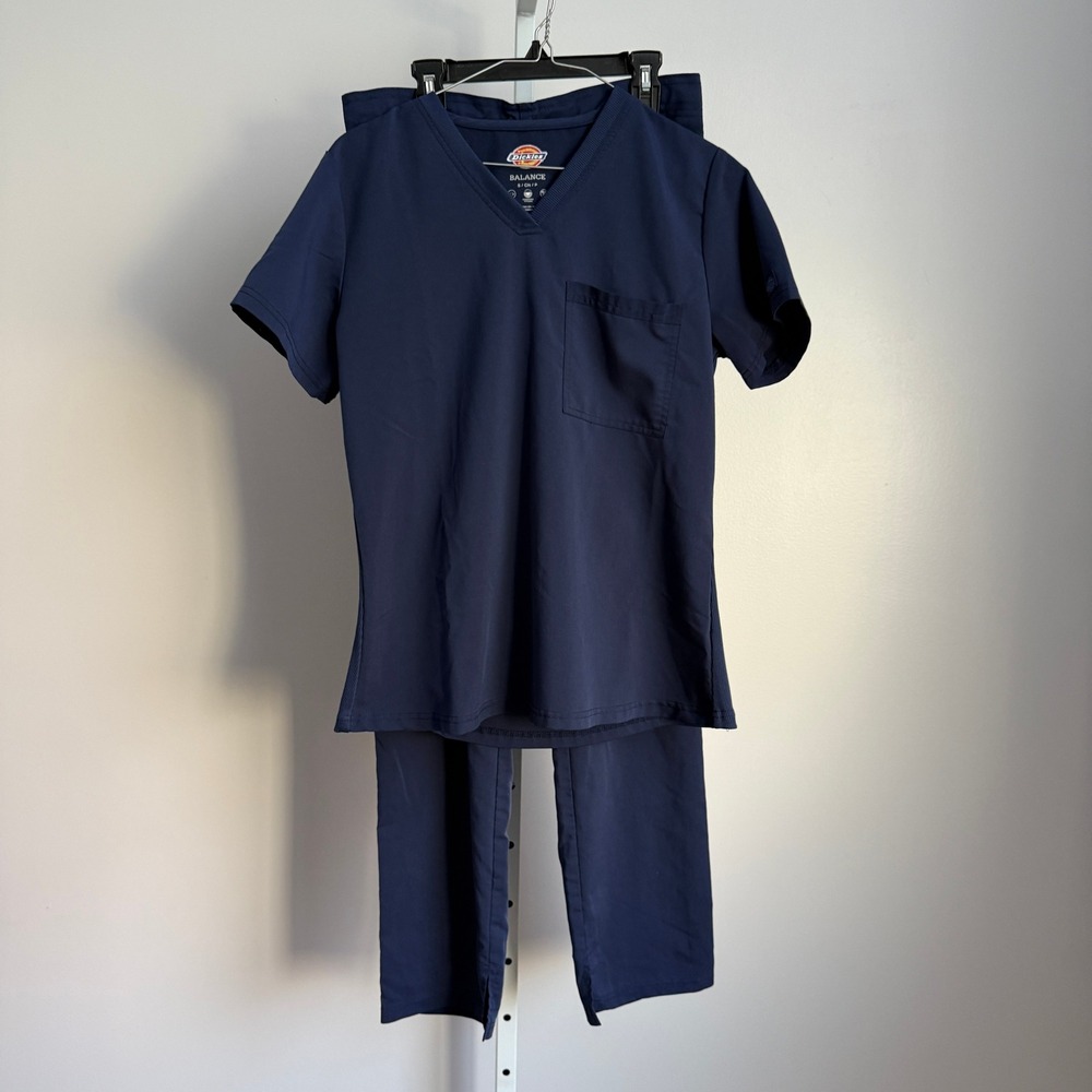 Dickies Navy Blue Women's Scrub Set